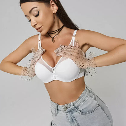 Brasier Realce con Detalle en Malla