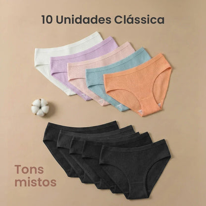 Kit 10 Calcinhas CottonConfort®