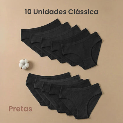 Kit 10 Calcinhas CottonConfort®