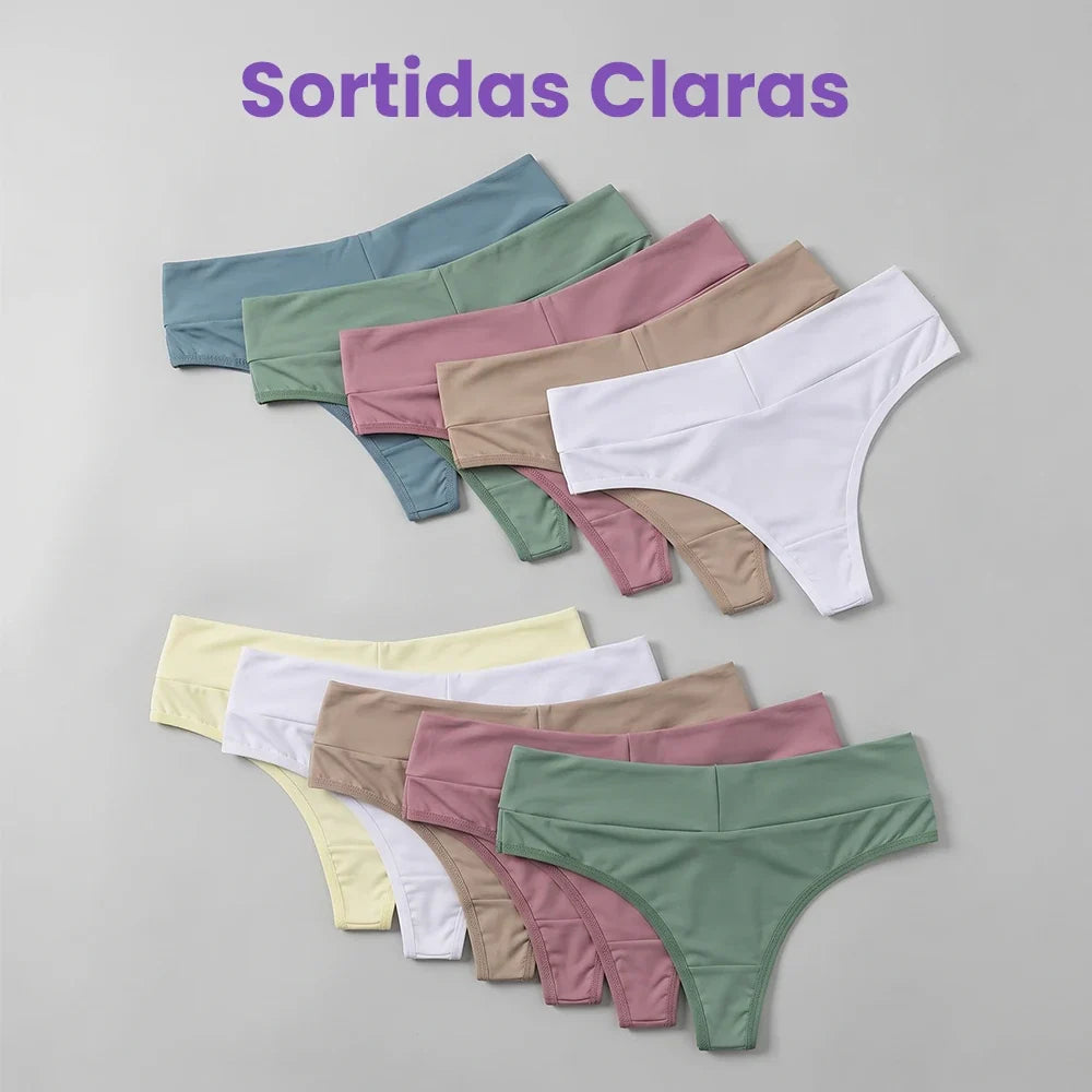 Kit 14 Calcinhas Comfy