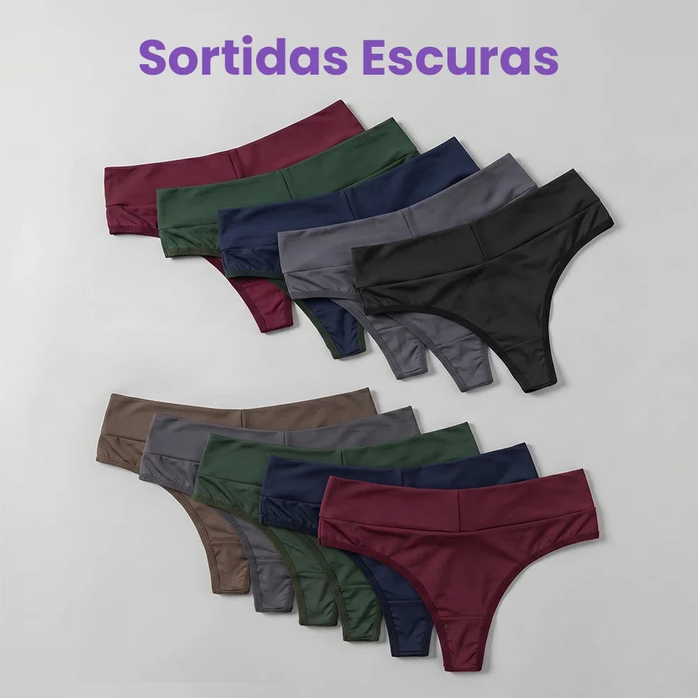 Kit 14 Calcinhas Comfy