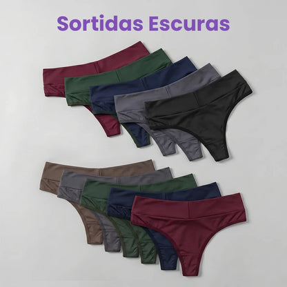 Kit 14 Calcinhas Comfy