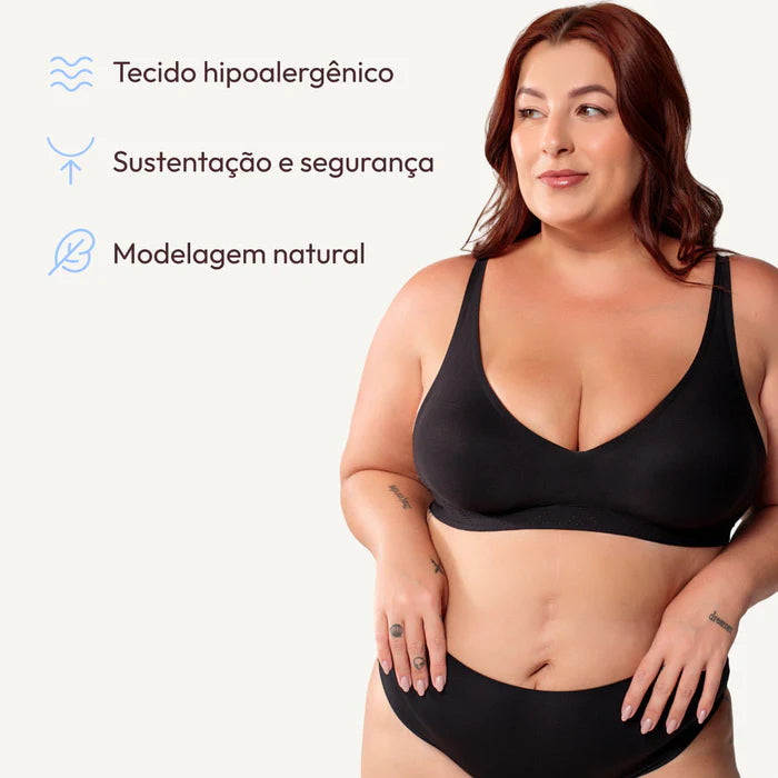 Kit 2 Sutiãs Comfort Slim - Fita Up