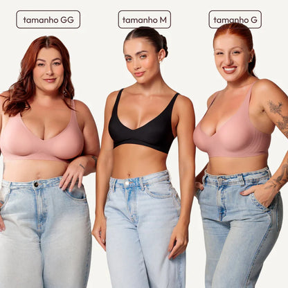 Kit 2 Sutiãs Comfort Slim - Fita Up