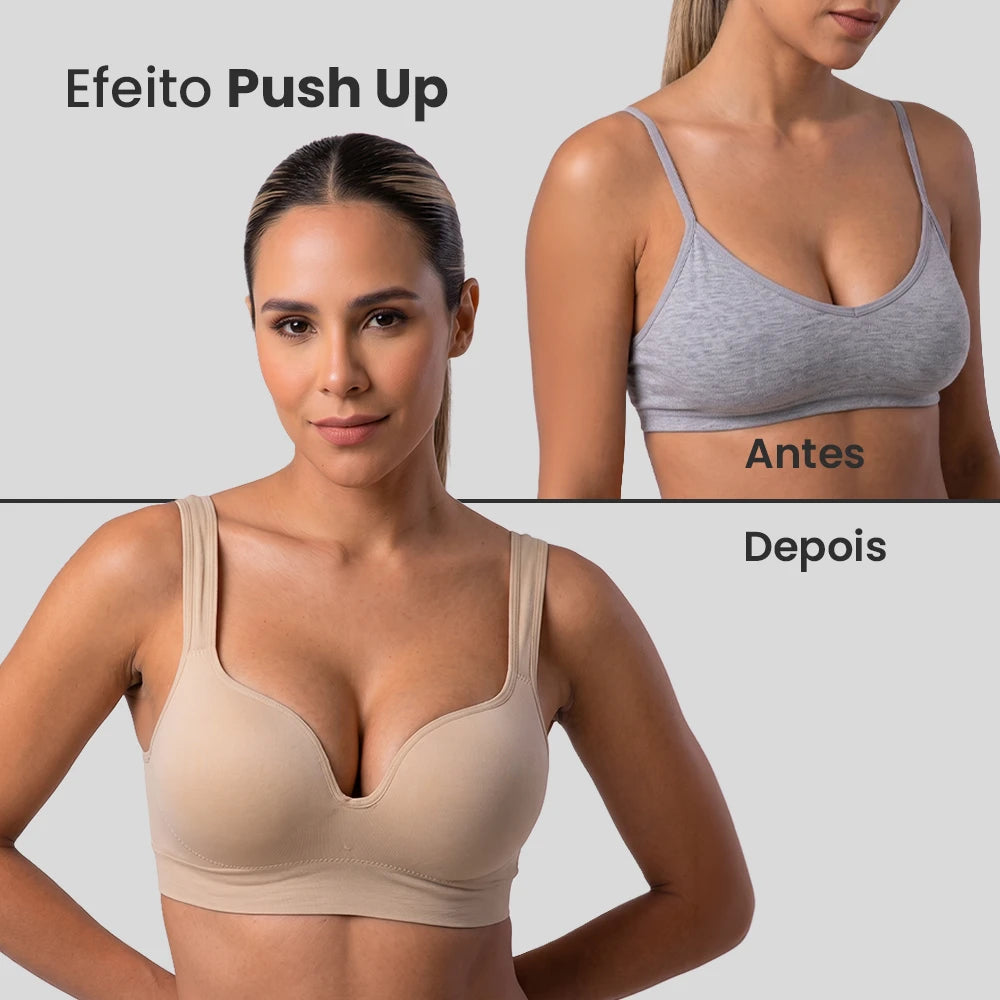 Kit 2 Sutiãs Push Up - Midas Time