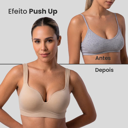 Kit 2 Sutiãs Push Up - Midas Time
